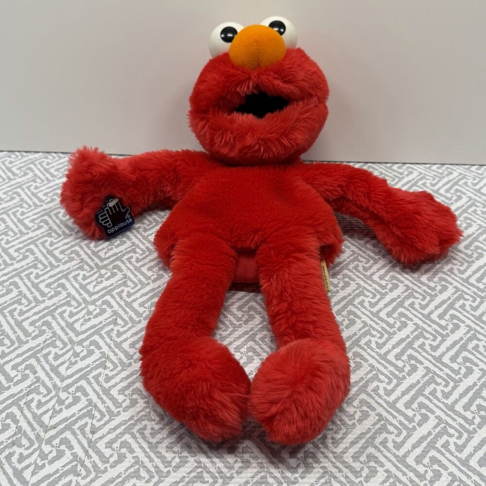 VTG Applause Sesame Street ELMO Plush Stuffed Animal Toy with EUC
